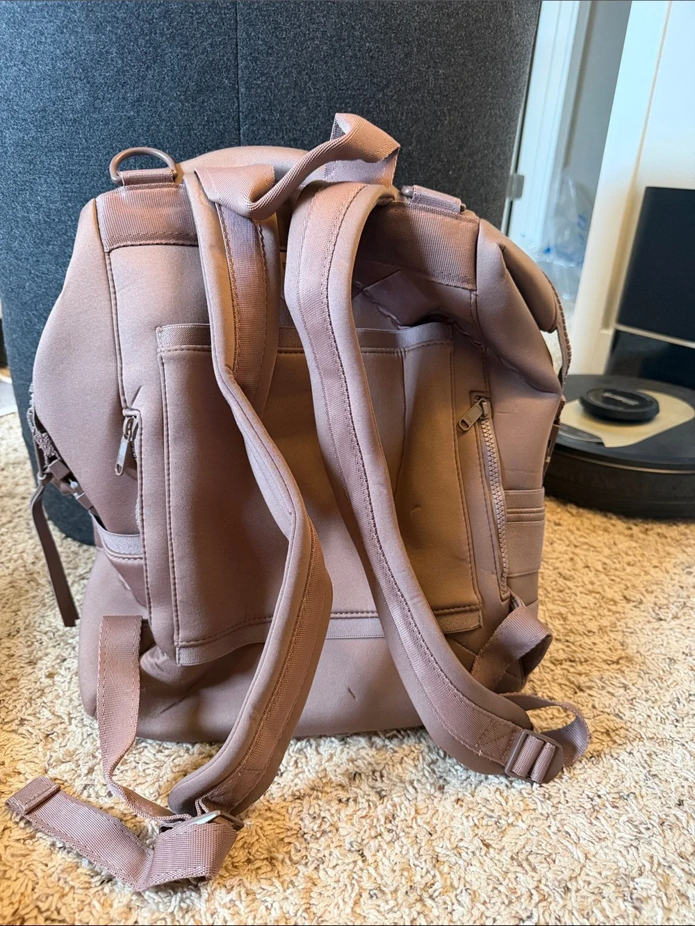 Dagne Dover Mauve Backpack with Matching Accessories